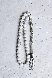 Havlit Doğaltaş 8mm Sertifikalı Doğaltaş 33'lük Tesbih