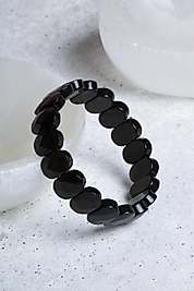 Golden Obsidyen Doğaltaş Sertifikalı Rolex (Geniş) Kesim Bileklik